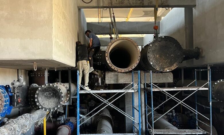 مشروع ماء الفلوجة الكبير يحقق إنجازاً استثنائياً بنسبة 94.2% ويوفر المياه لآلاف السكان