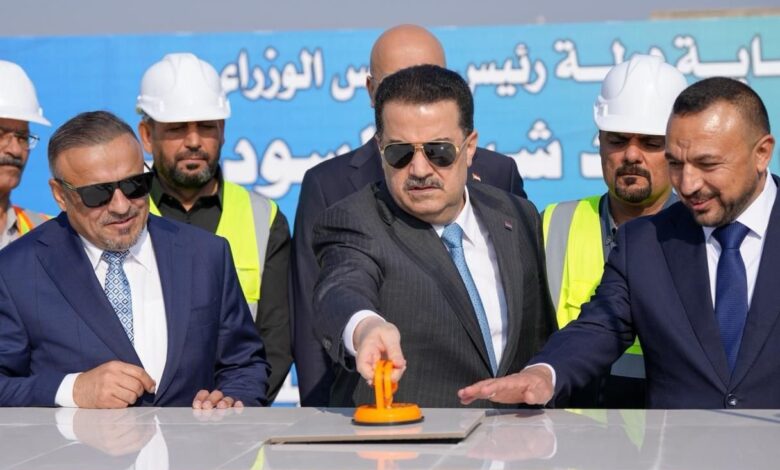 السوداني يطلق مشروع تأهيل البنى التحتية في حي سبع الدجيل بـ11 مليار دينار