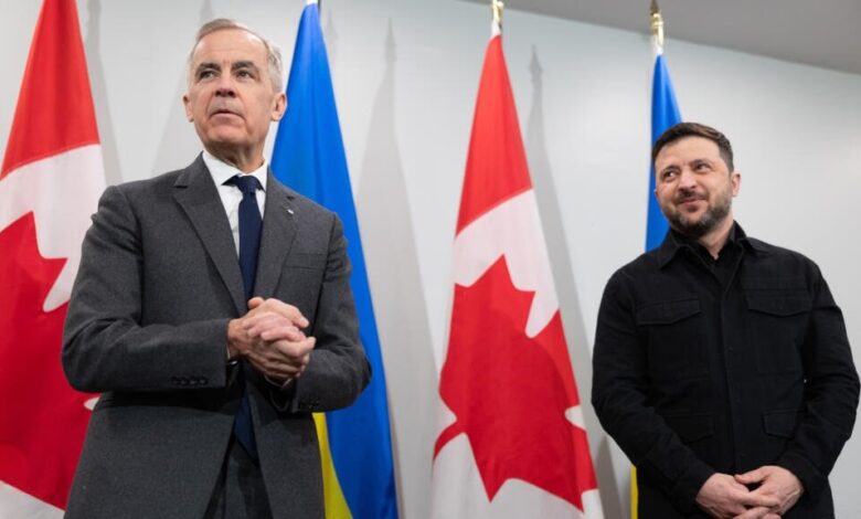 زيلينسكي يحصل على دعم أوروبي كندي قوي قبل لقاء ترامب التاريخي