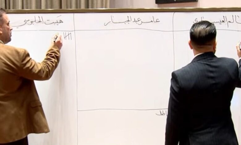 انتخاب رئيس مجلس النواب العراقي بمشاركة 309 نائباً وبدء عملية الفرز