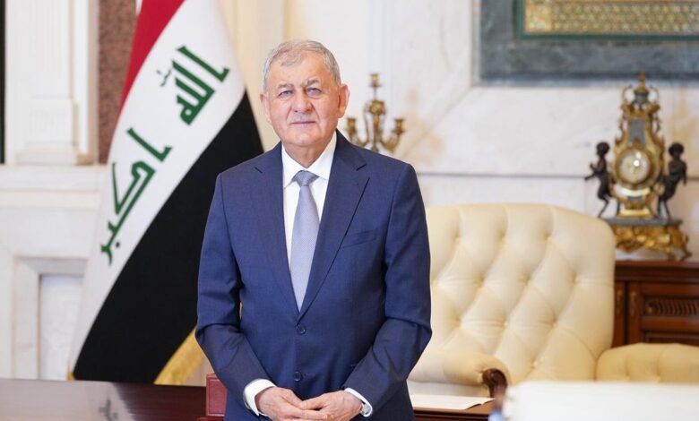 رئيس الجمهورية يهنئ العراقيين بالعام الجديد ويأمل في إنجازات وطنية كبيرة