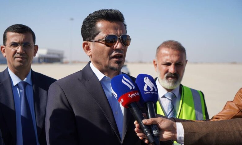 افتتاح مطار الناصرية الدولي في آذار: نسب إنجاز متقدمة