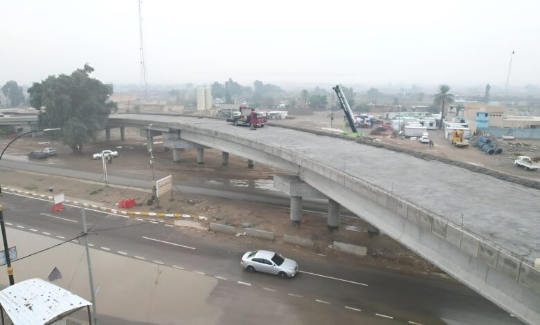 مجسري مدخل قضاء بلد على طريق بغداد–موصل: إنجاز 65% وتحديثات لتخفيف الزحام
