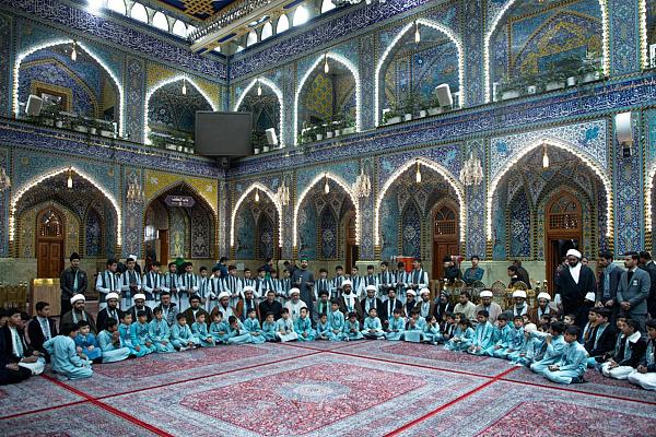 برنامج ثقافي لحفظة القرآن في النجف الأشرف لأكثر من 100 طالب في دار القرآن الكريم