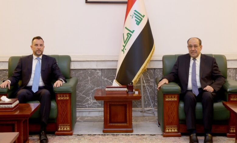 المالكي يناقش الاستحقاقات الدستورية المقبلة مع السفراء الإيطالي والتركي والأردني