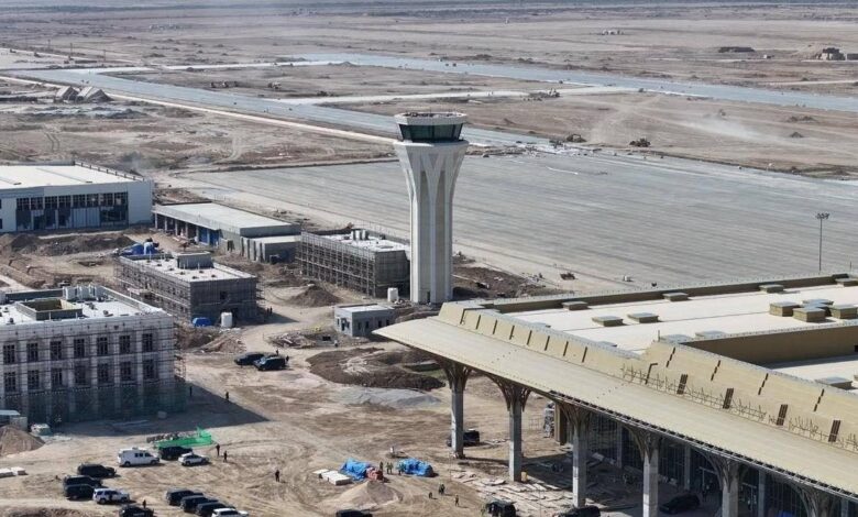 مطار الناصرية الدولي: مشروع استراتيجي بسعة 750 ألف مسافر ومرافق متطورة
