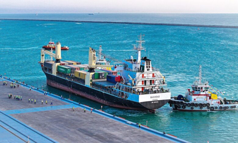 ميناء الفاو الكبير يدخل مرحلة التحضير النهائي للتشغيل التجاري