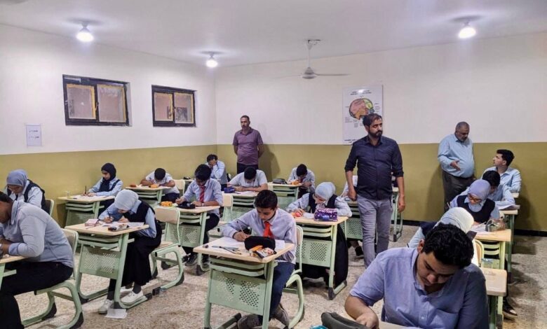وزارة التربية تبدأ امتحانات نصف السنة للثانوية 2026 وسط انضباط عالي