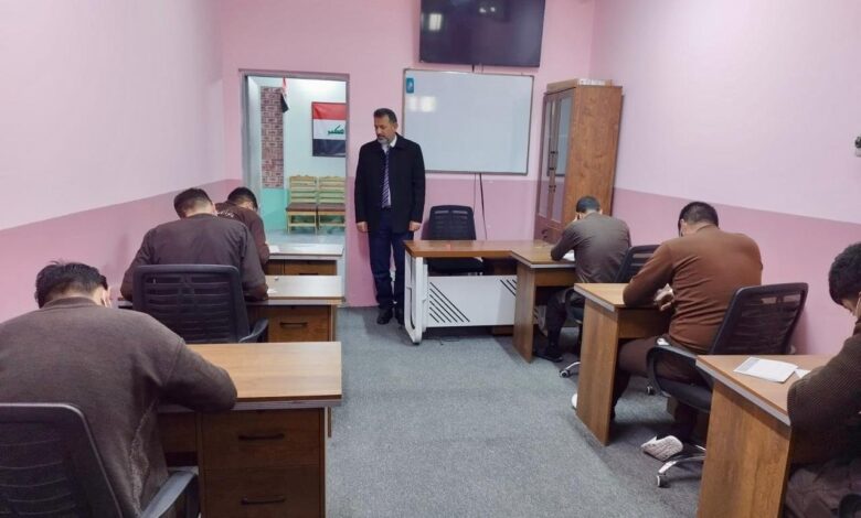 امتحانات السجون العراقية تنطلق للنصف الأول من العام الدراسي 2025-2026