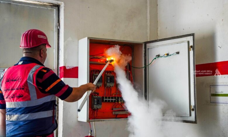انخفاض معدلات الحرائق في العراق بنسبة 84% خلال 2025