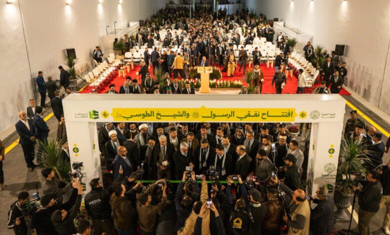 افتتاح نفقي النجف الأشرف بمواصفات عالمية لخدمة ملايين الزائرين