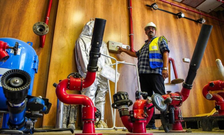 الدفاع المدني العراقي ينفذ كشوفات سلامة إلزامية ويحقق انخفاضاً في الحرائق بنسبة 74%