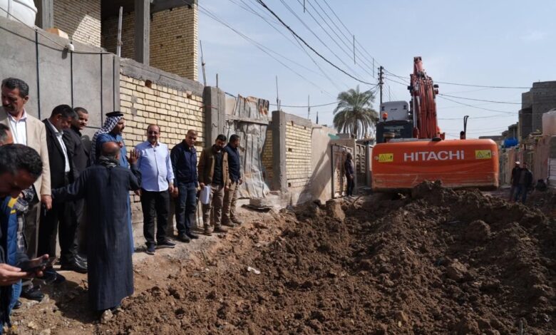 مشاريع تطوير شرق القناة ببغداد تدخل مرحلة التسريع بنظام الفترتين