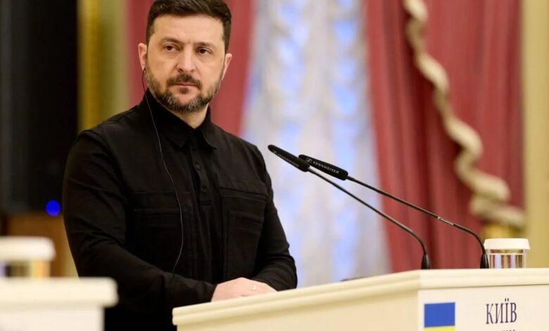 زيلينسكي يربط الانتخابات الأوكرانية بوقف إطلاق النار مع روسيا