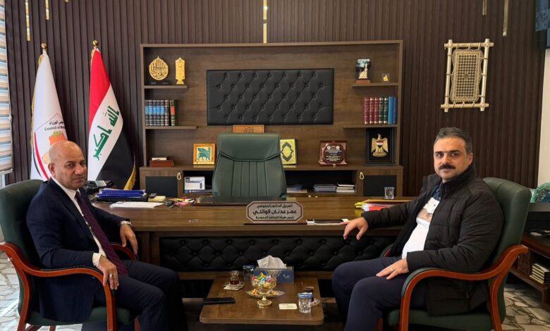 الوائلي يبحث تطوير المنافذ الحدودية وتعزيز التنسيق مع محافظة ديالى