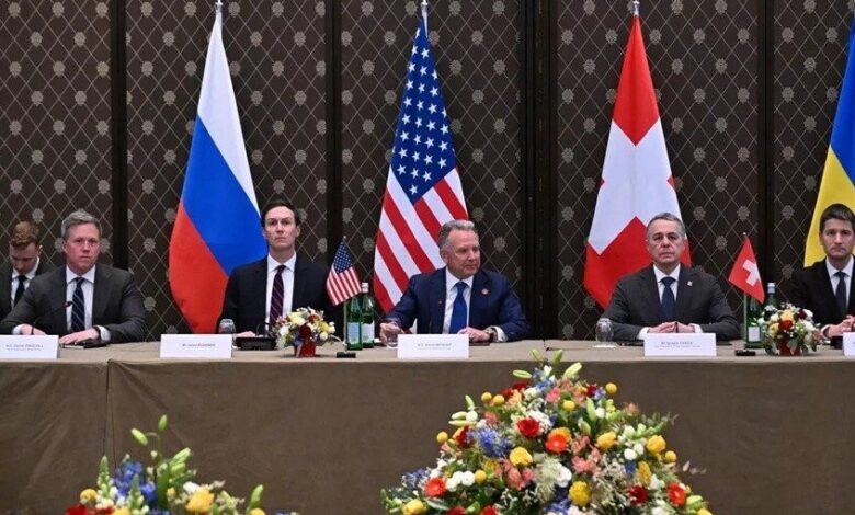 مفاوضات جنيف تحقق تقدماً مهماً في وقف إطلاق النار الأوكراني