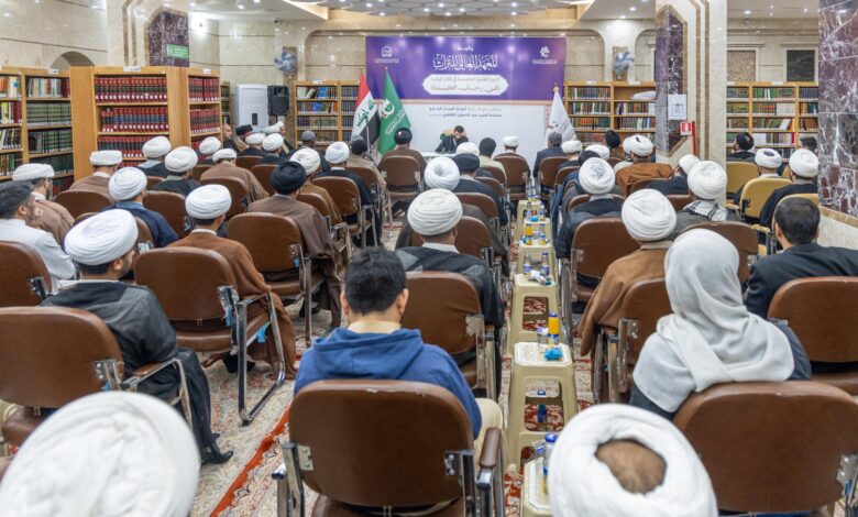 دورة علمية تشهد إقبالاً واسعاً لـ140 طالباً في شرح كتاب العقيدة بالنجف الأشرف
