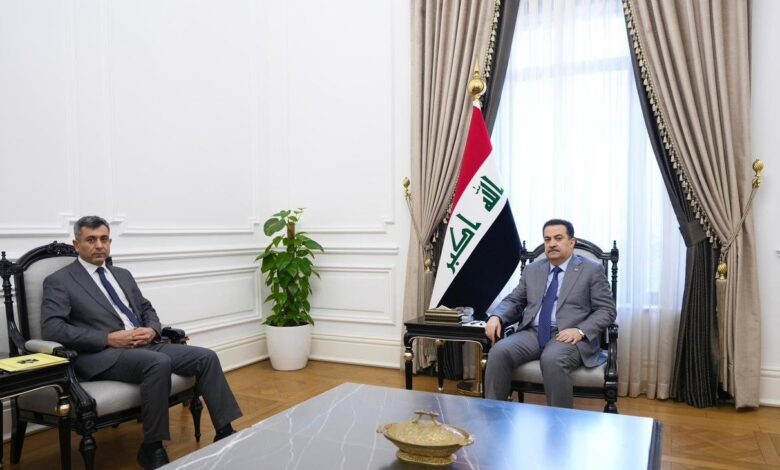 السوداني يبحث ملف النازحين ويؤكد دعم المكونات العراقية