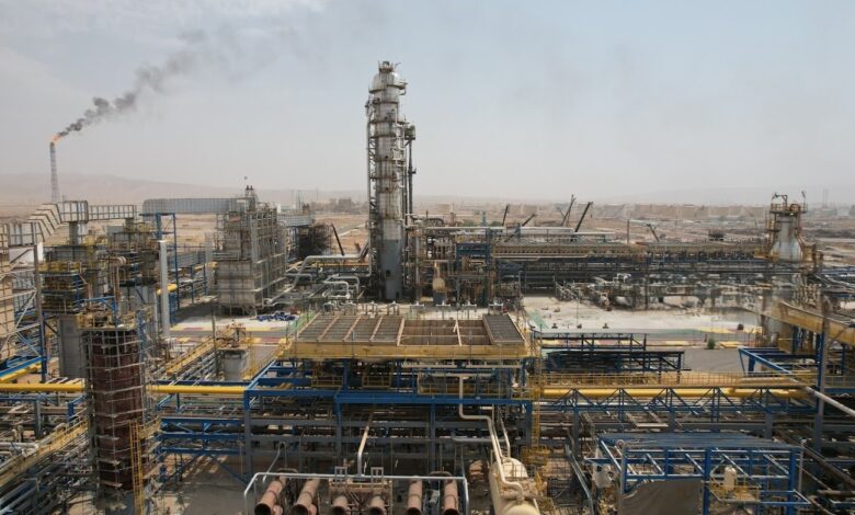 محطة AB2 تستأنف تجهيز الغاز بعد السيطرة على الحريق