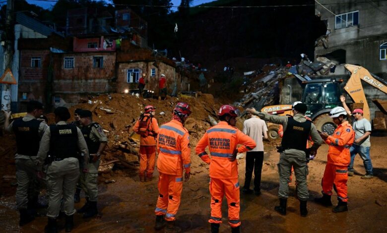 فيضانات مدمرة تقتل 30 شخصاً وتفقد 39 آخرين في جنوب شرق البرازيل