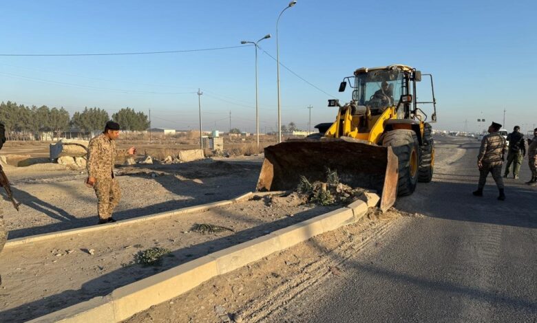 قيادة عمليات بغداد تطلق حملة تأهيل سيطرة الشعب لتخفيف الزحام المروري