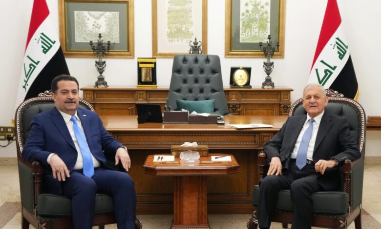 لقاء رئاسي يؤكد أهمية إنجاز الاستحقاقات الدستورية وتعزيز الاستقرار في العراق