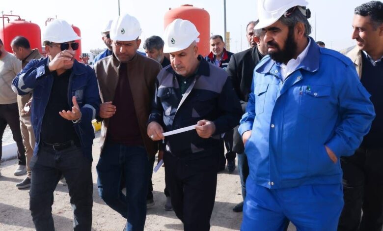 حقل الناصرية النفطي يسجل قفزة إنتاجية: الطاقة ترتفع إلى 90 ألف برميل يومياً