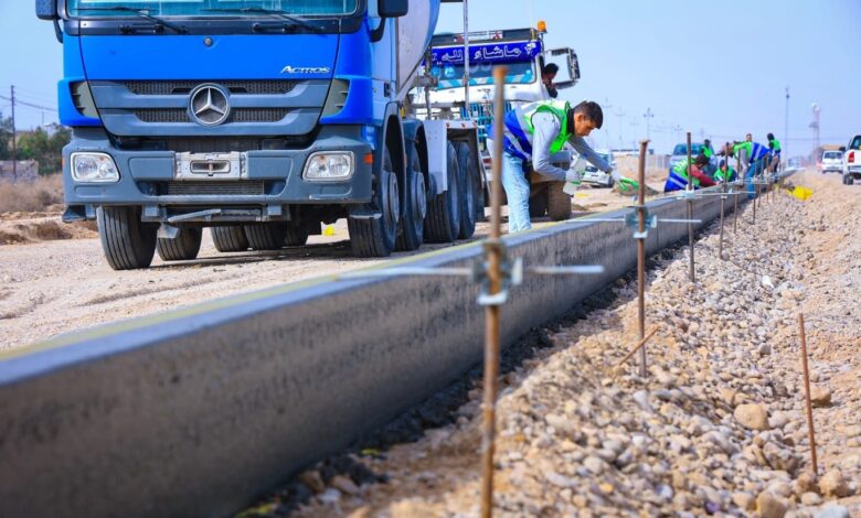 بدء أعمال تطوير طريق النهروان الحيوي في بغداد بتقنيات حديثة ومواصفات عالمية