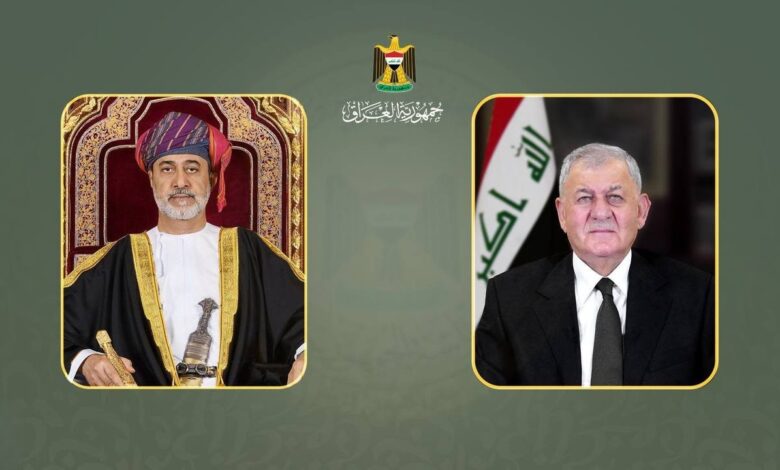 رئيس الجمهورية وسلطان عُمان يدعوان لوقف الحرب فوراً وتكثيف الحلول الدبلوماسية