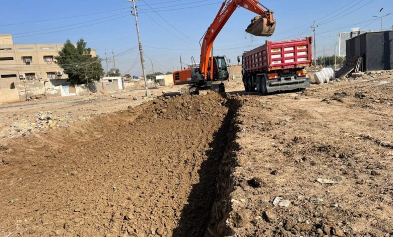 فرع كهرباء ميسان يباشر إنشاء محطة الفاطمية الثانوية في العمارة