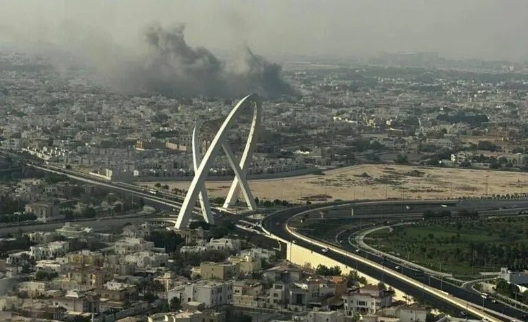 انفجارات جديدة تهز الدوحة وأعمدة الدخان تتصاعد من مناطق متعددة