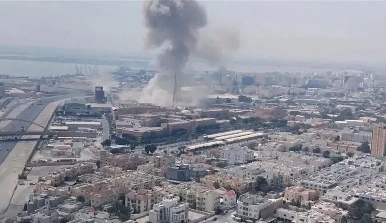 انفجارات دبي اليوم: دخان كثيف فوق الحي المالي دون إصابات