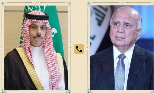 العراق والسعودية يعززان التنسيق الأمني والدبلوماسي في اتصال هاتفي هام اليوم