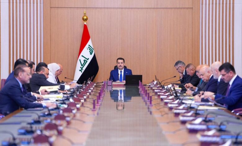 رئيس الوزراء السوداني يترأس الجلسة الاعتيادية لمجلس الوزراء العراقي