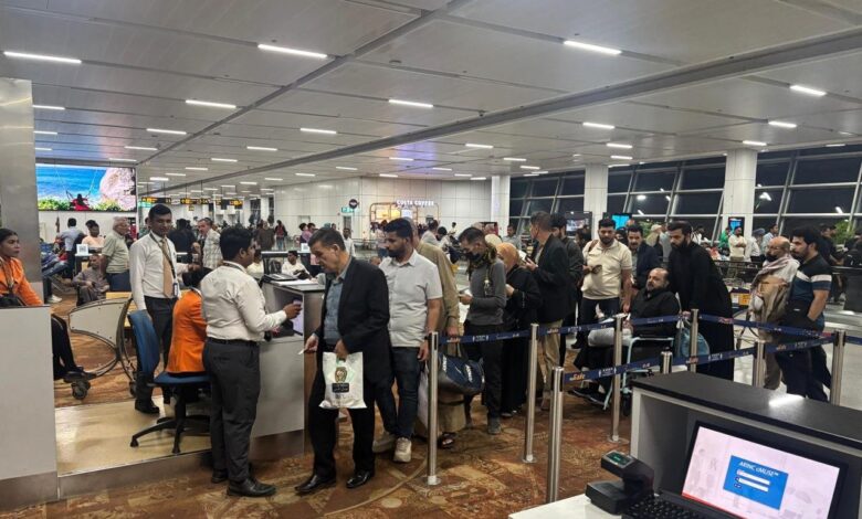 الخطوط الجوية العراقية تنقذ العالقين من الهند – الرحلة الرابعة تصل عرعر بنجاح