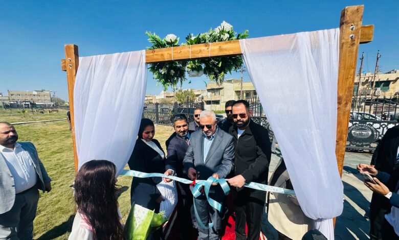 أمانة بغداد تفتتح متنزه الأمل الترفيهي في منطقة الشعب احتفالاً بعيد الفطر المبارك