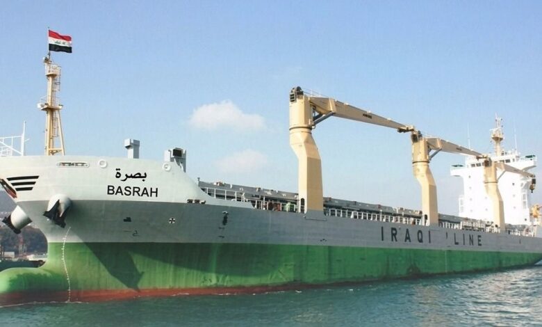 وصول سفينة البصرة للموانئ العراقية بعد إنجاز رحلات بحرية ناجحة