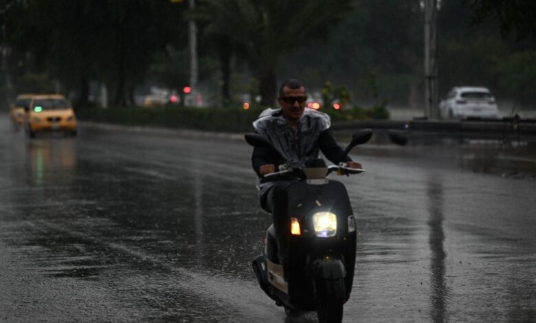 أربع محافظات عراقية تعلن تعطيل الدوام الرسمي بسبب الأمطار الغزيرة