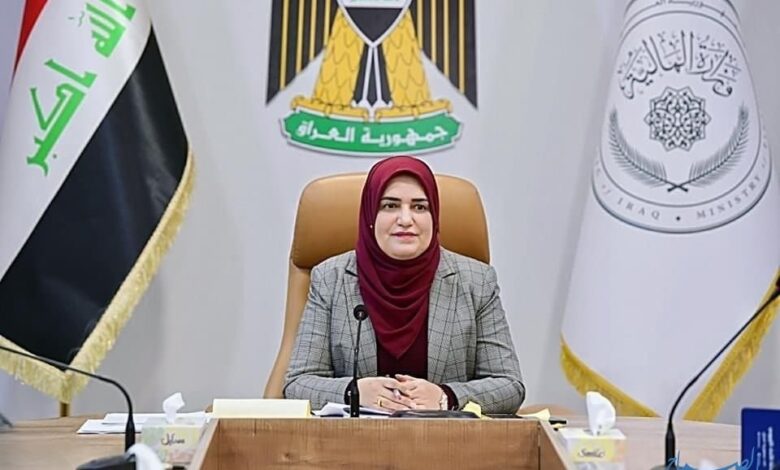 وزيرة المالية تعلن بدء استلام طلبات صرف رواتب موظفي آذار في العراق