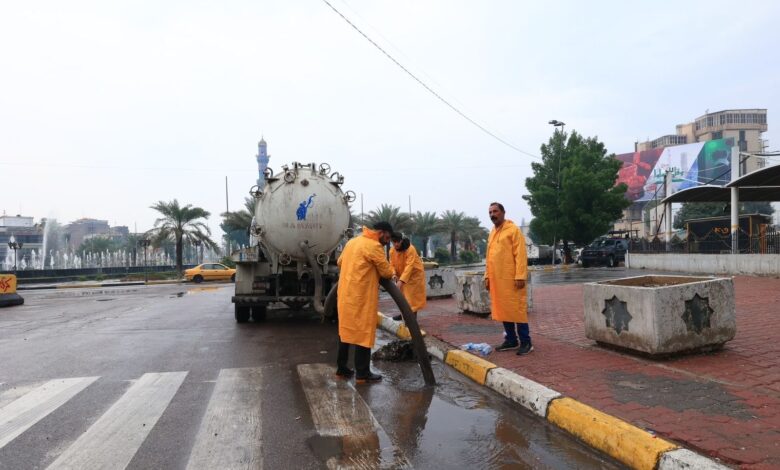 بغداد تستعد بخطة شاملة لمواجهة فيضانات الأمطار والسيول