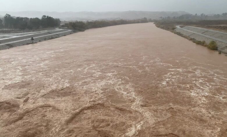 ارتفاع مناسيب المياه وزيادة إطلاقات سد الدبس إلى 500 متر مكعب