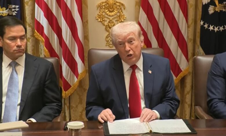 ترامب يصف الإيرانيين بالمفاوضين الرائعين ويتوقع انتهاء الحرب خلال 6 أسابيع