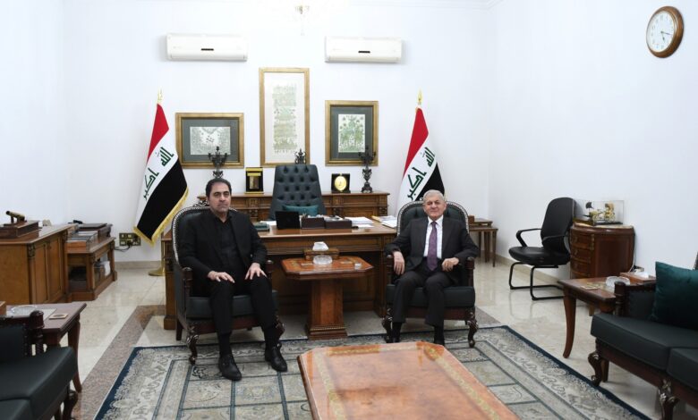 الرئيس العراقي يدعو للحوار والتهدئة لتجنب التصعيد الإقليمي