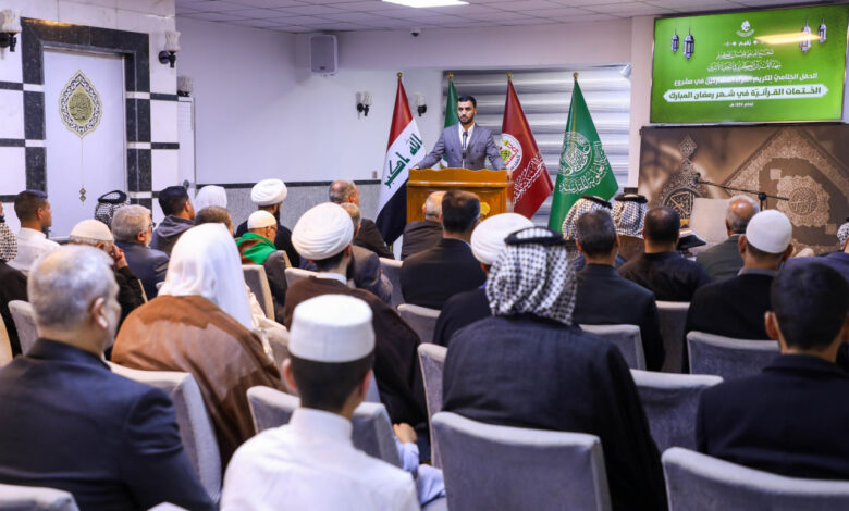 تكريم قراء الختمات الرمضانية في النجف الأشرف