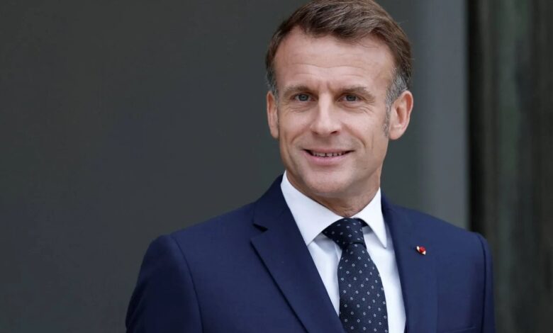ماكرون يؤكد الدعم الفرنسي الكامل لسيادة العراق وأمنه ووحدة أراضيه