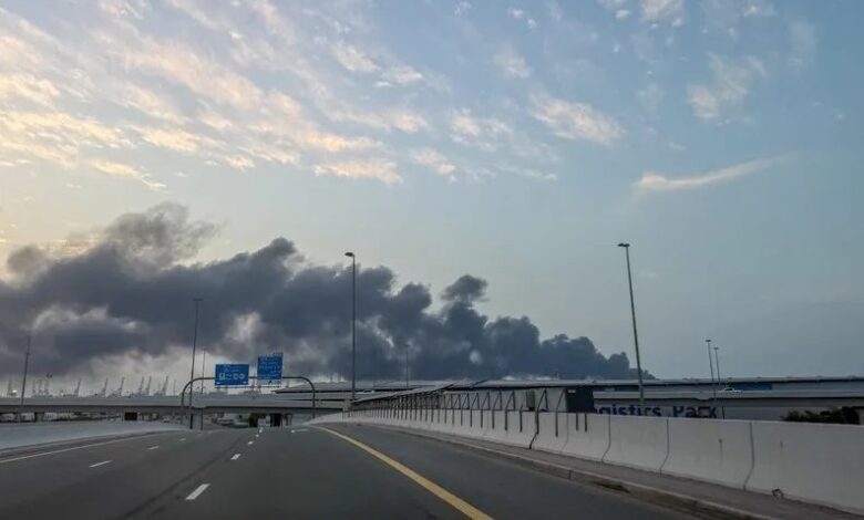 الدفاعات الجوية الإماراتية تتصدى لصواريخ ومسيرات إيرانية اليوم