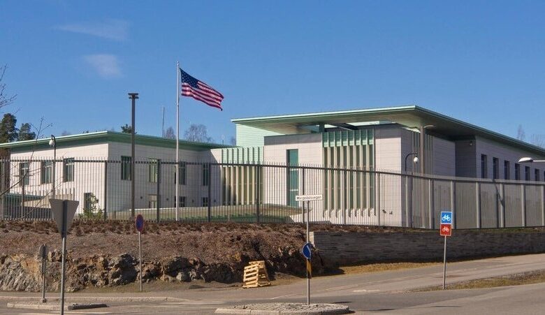 الشرطة النرويجية تحقق في تفجير السفارة الأمريكية بأوسلو كهجوم متعمد محتمل