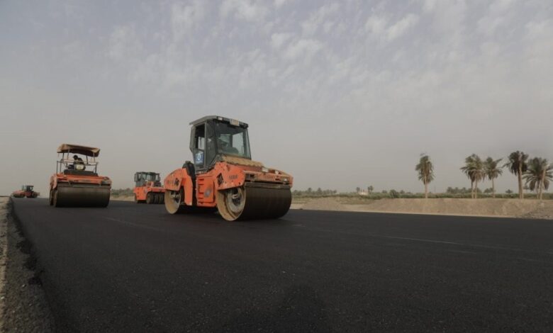 وزارة الإعمار تنفذ 80 مشروعاً لتطوير الطرق الخارجية ضمن الخطة الاستثمارية