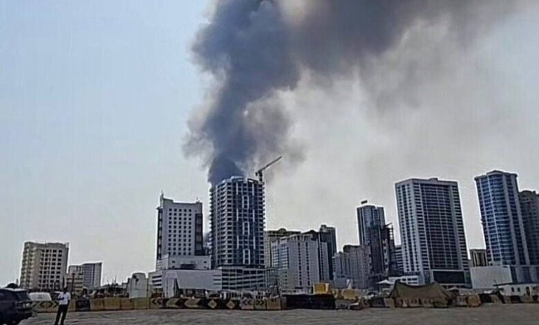 إصابة شخصين في أبو ظبي بسبب سقوط شظايا صاروخية بعد عملية اعتراض ناجحة