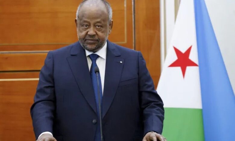 إسماعيل عمر جيلة يحصل على ولاية رئاسية سادسة في جيبوتي بأغلبية ساحقة